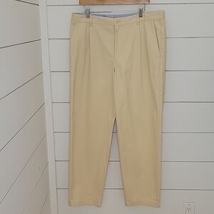 NWOT Rowing Blazers 38x32 light khaki pleated chinos